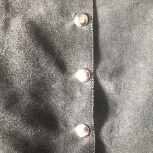 Black Velvet Skirt from Express - Picture 4 of 7